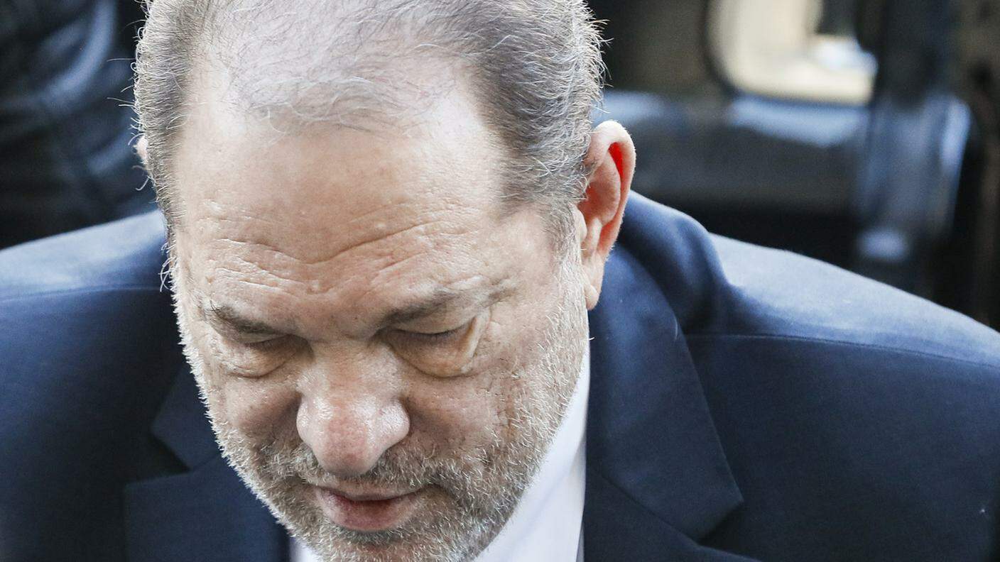 Harvey Weinstein a Manhattan per il processo