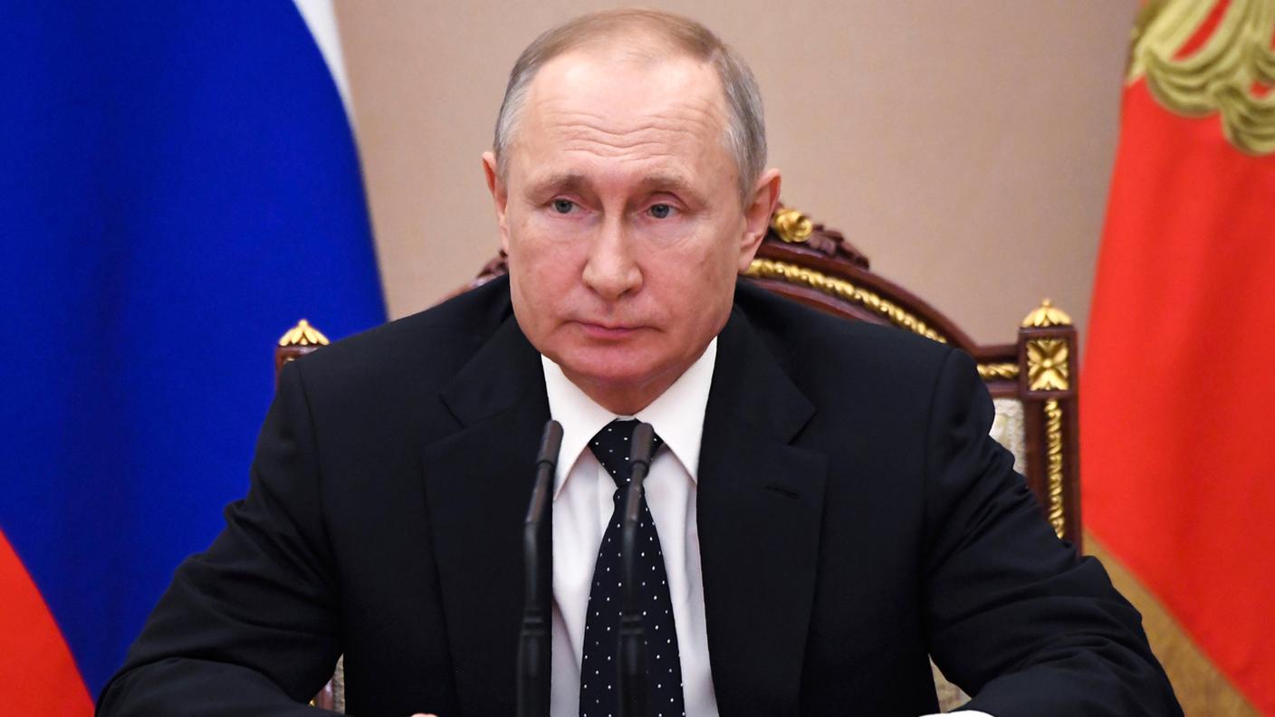 Il presidente russo Vladimir Putin