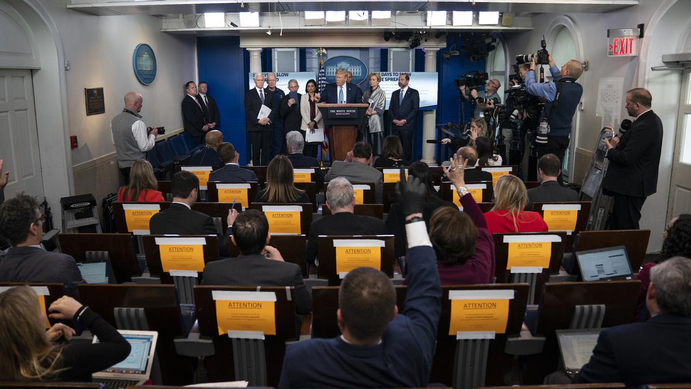 Trump in conferenza stampa