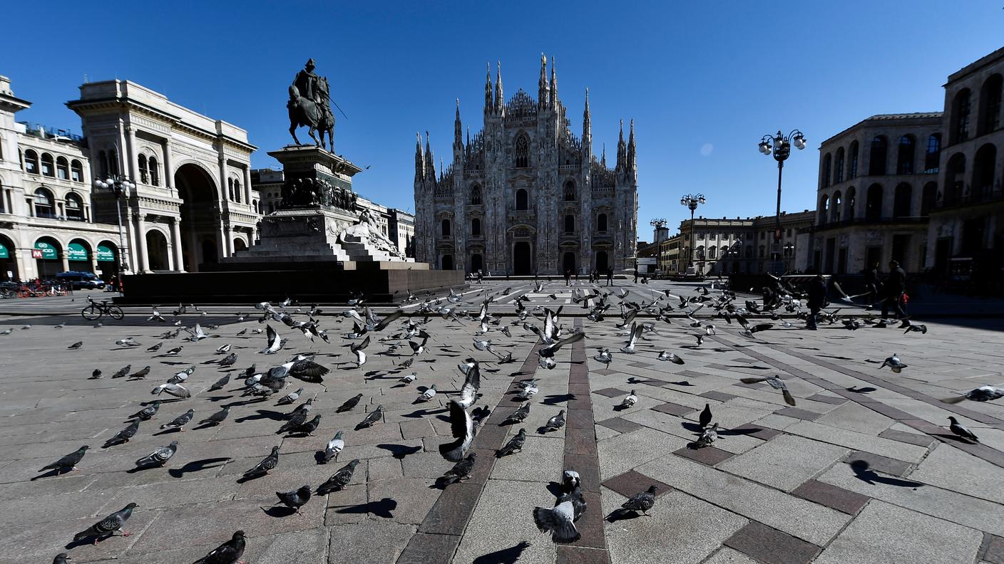 Milano deserta