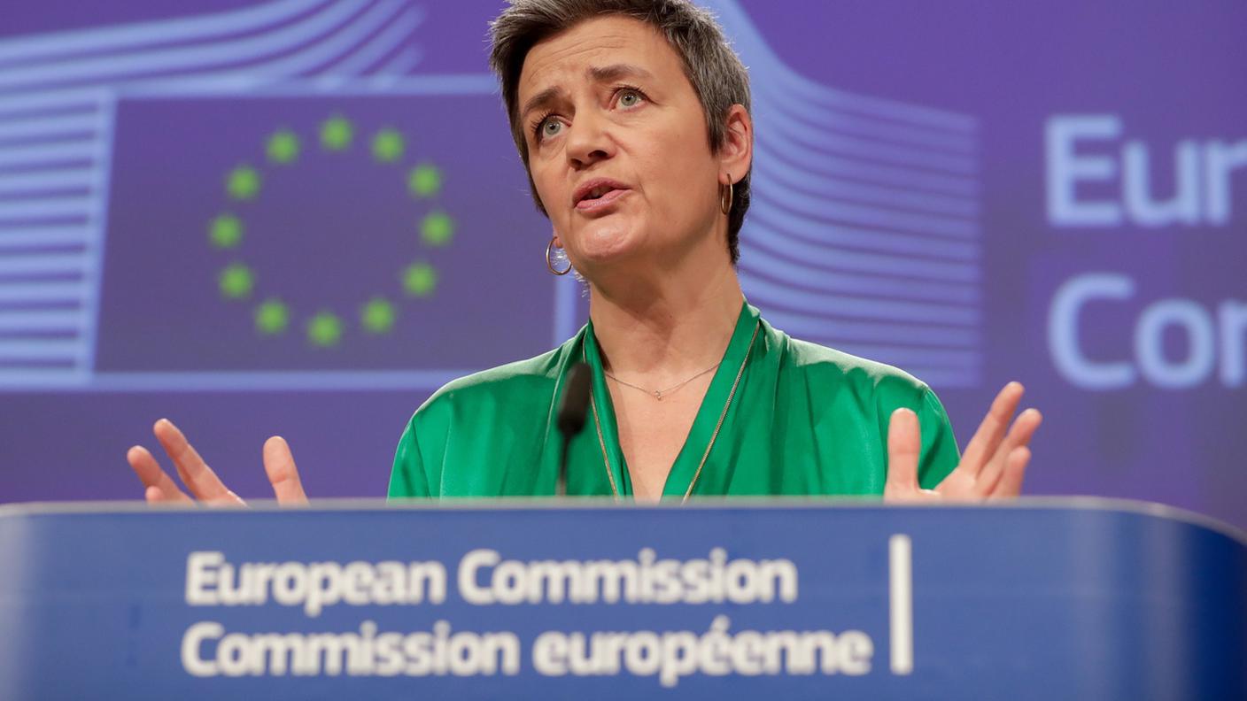 La commissaria alla concorrenza Margrethe Vestager