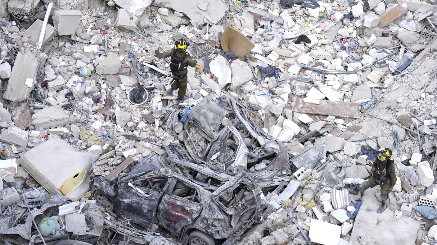 Israele missile Iran ricerca vittime
