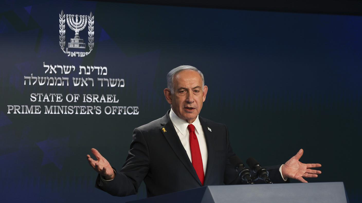 Il premier israeliano Benjamin Netanyahu