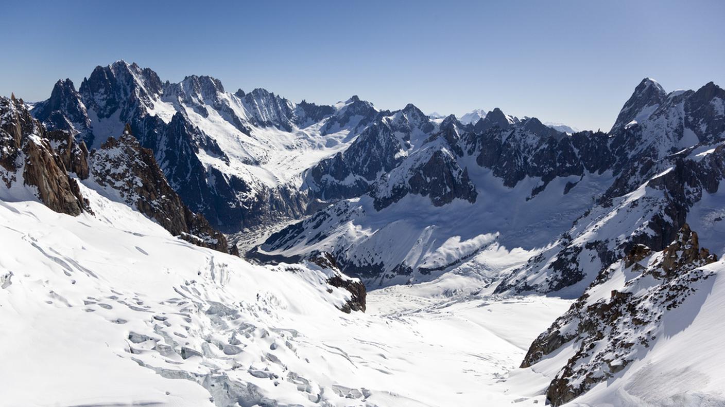 La zona del Monte Bianco