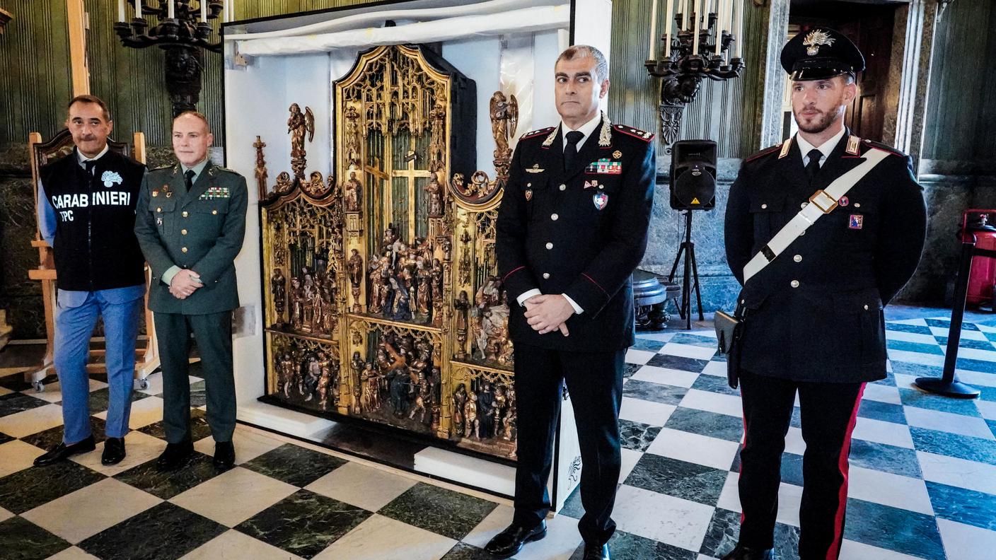 Opere trafugate Italia Spagna Günther Kiss Thermoselect