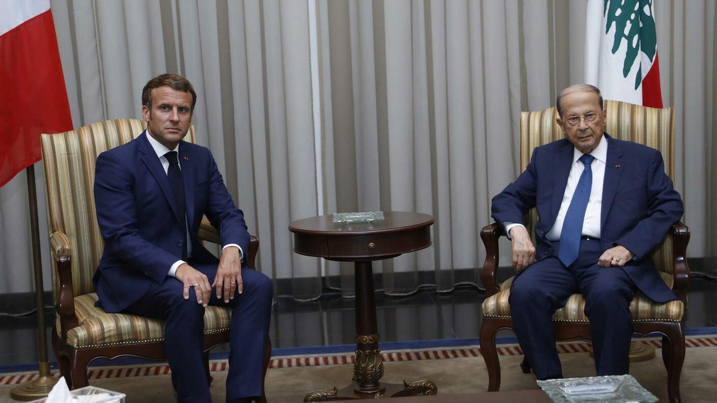 Aoun e Macron