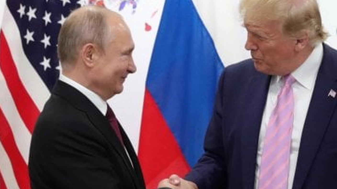Il prtesidente russo Putin e il suo omologo USA, Donal Trump