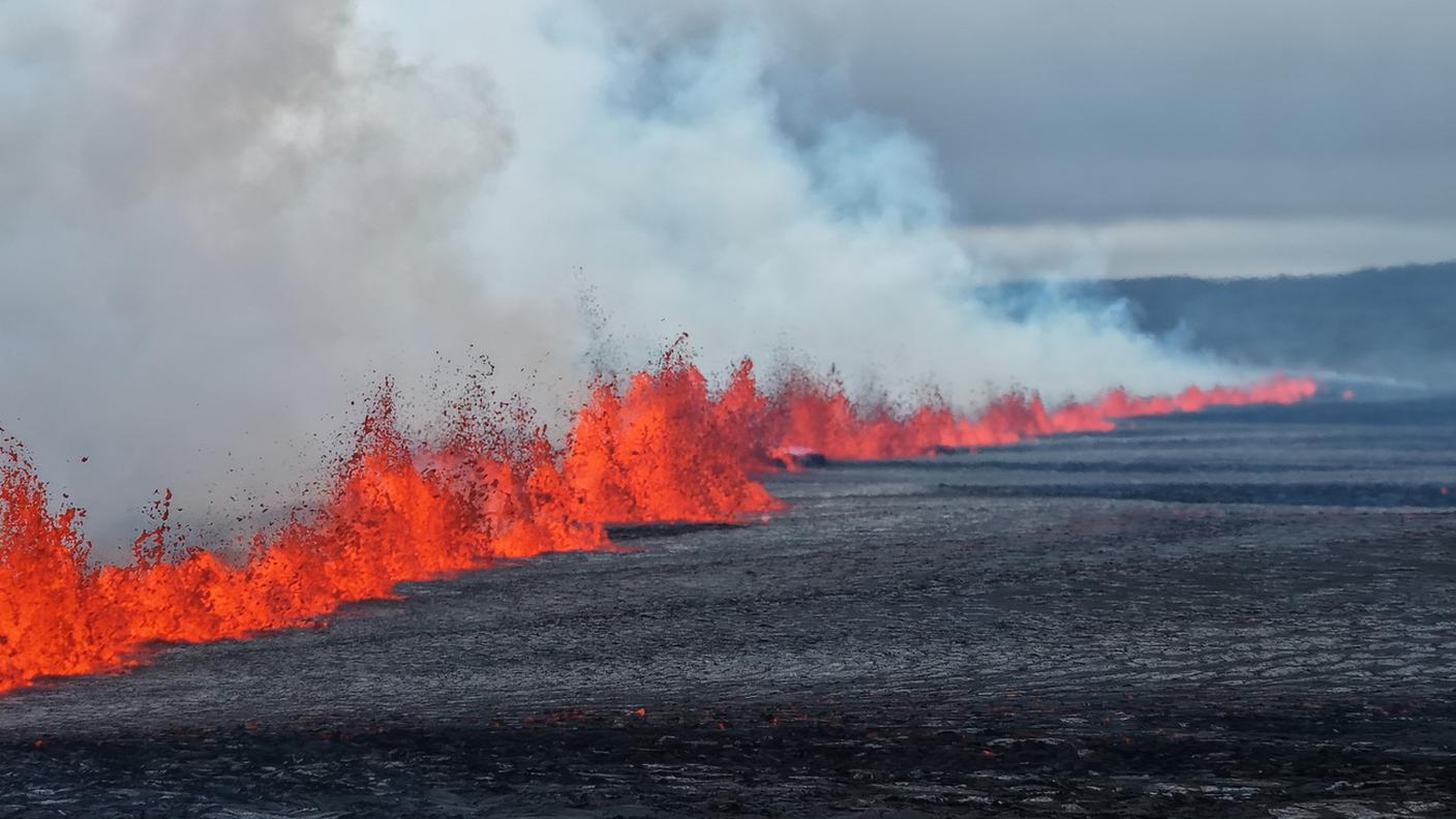 L'attività del vulcano islandese è ripresa per la nona volta dal 2023