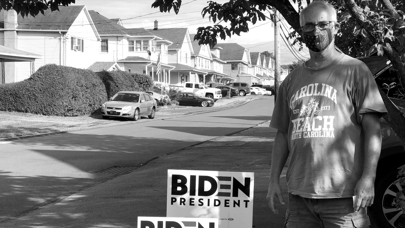 Il signor Vince sostiene Joe Biden. Ha vissuto all'estero e ritiene che Trump abbia rovinato l'immagine degli USA nel mondo.