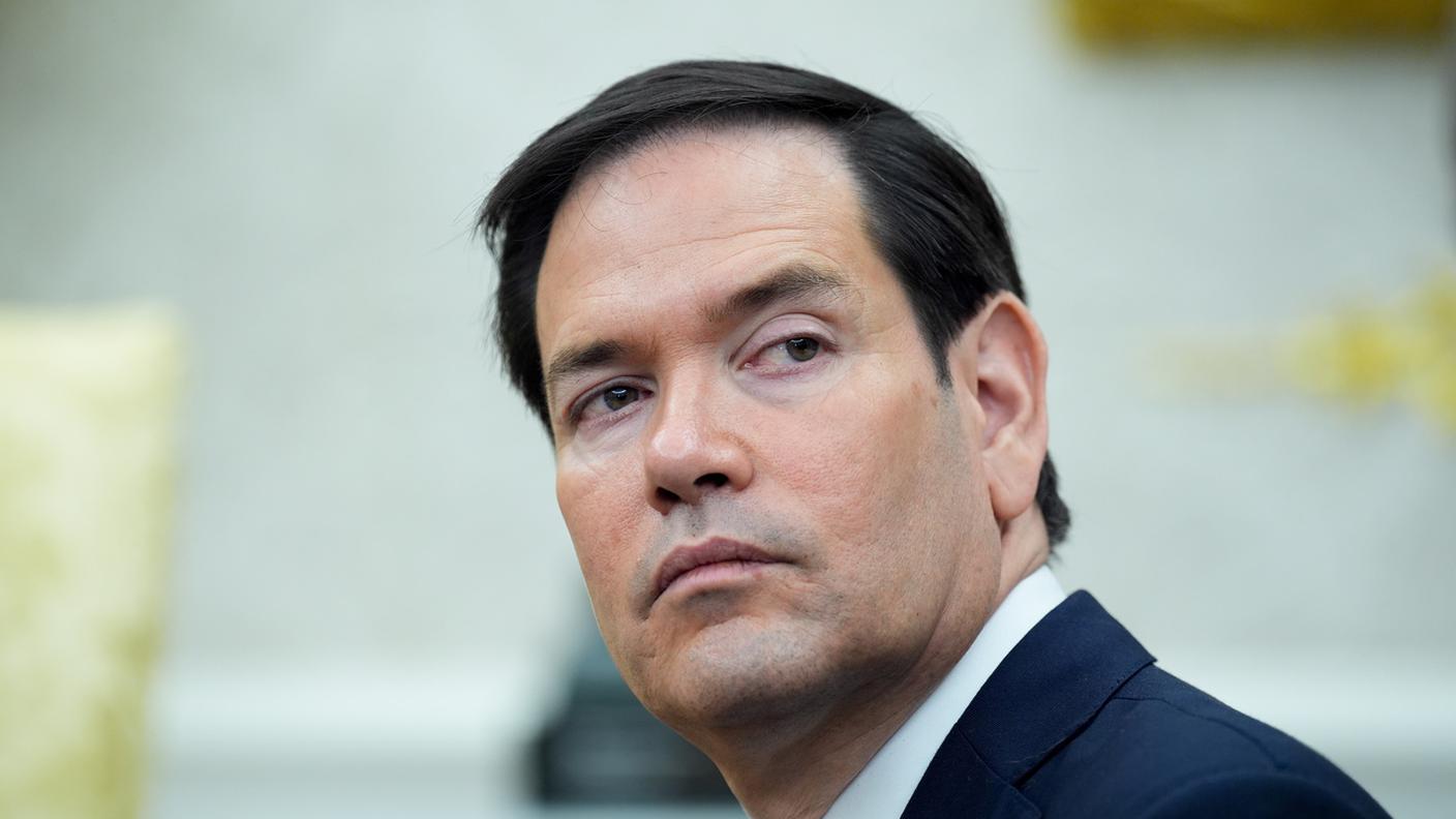 Il segretario di Stato USA Marco Rubio