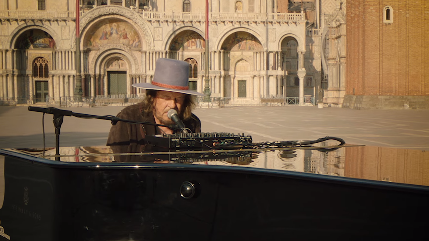 Zucchero in Piazza San Marco a Venezia