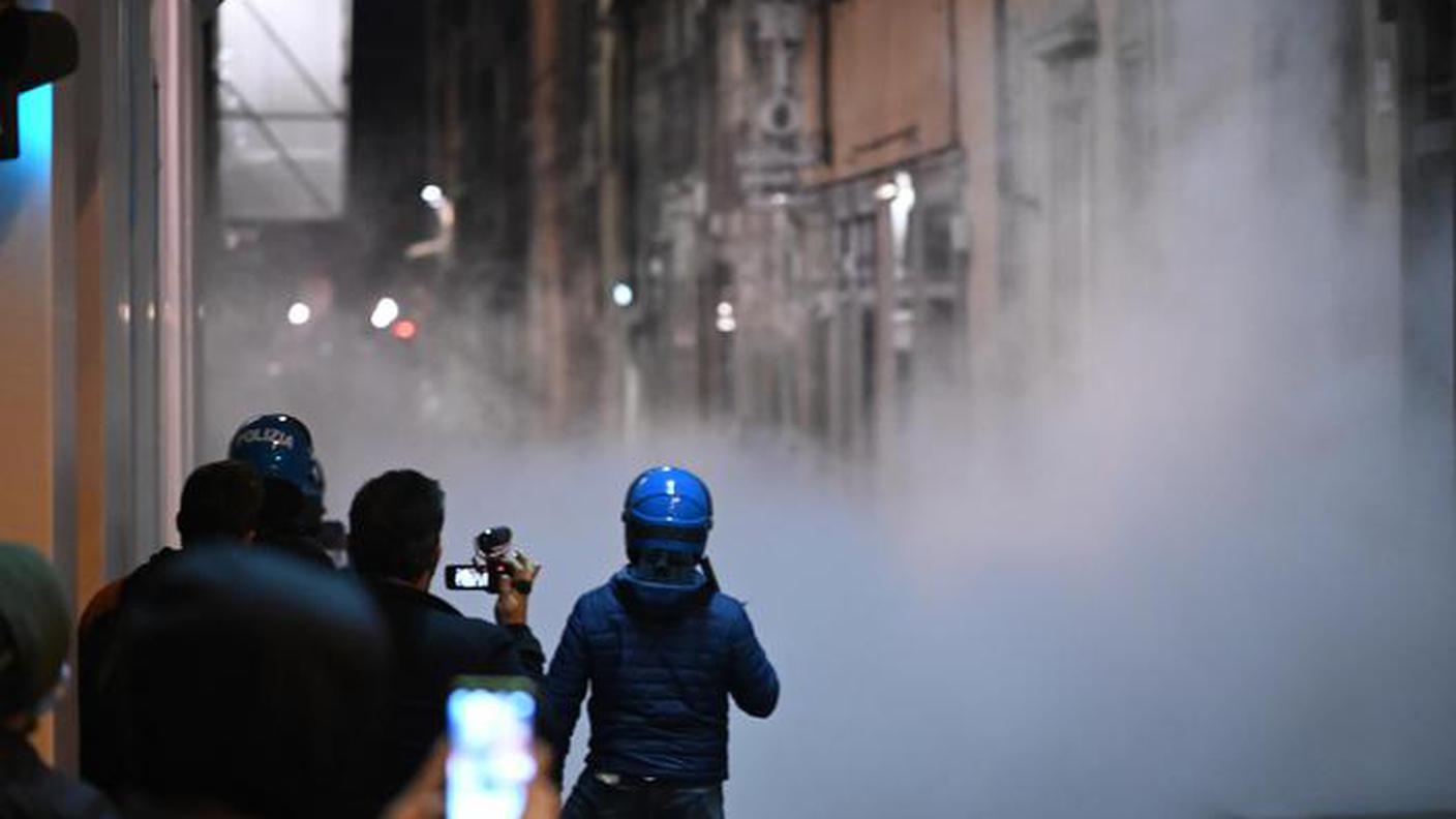 Scontri a Firenze
