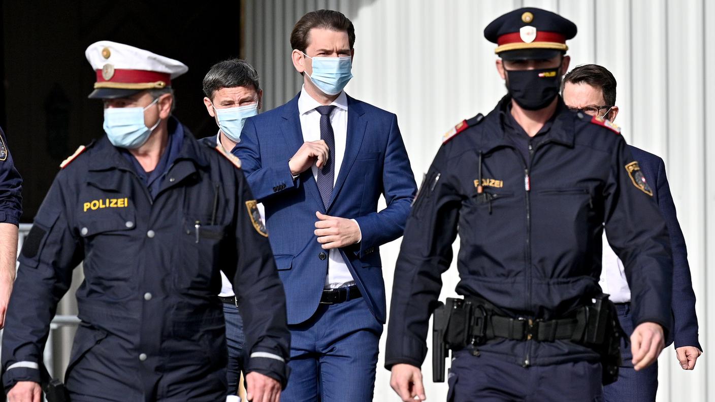 Il cancelliere austriaco Sebastian Kurz