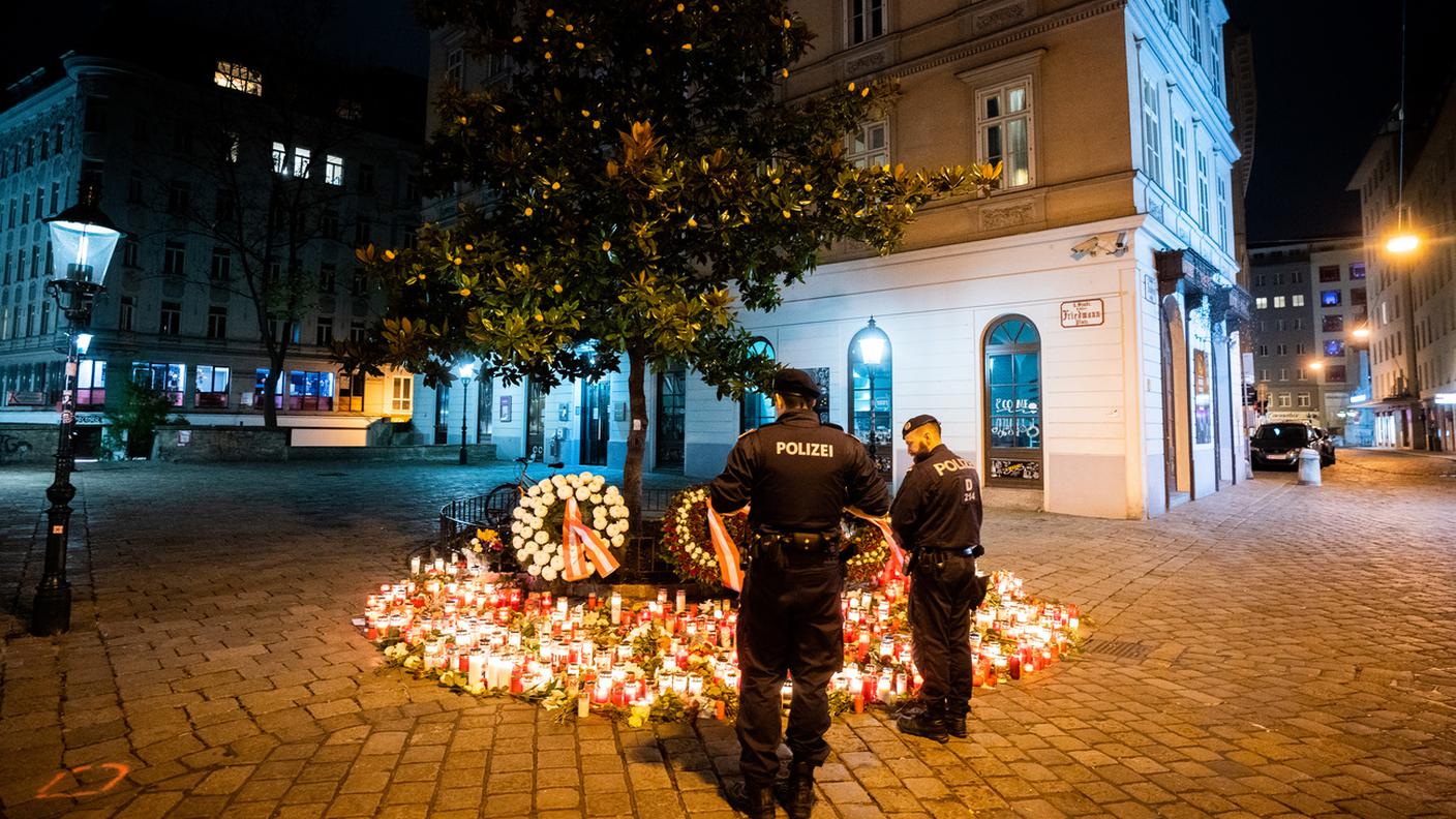 Uno dei luoghi dell'attacco