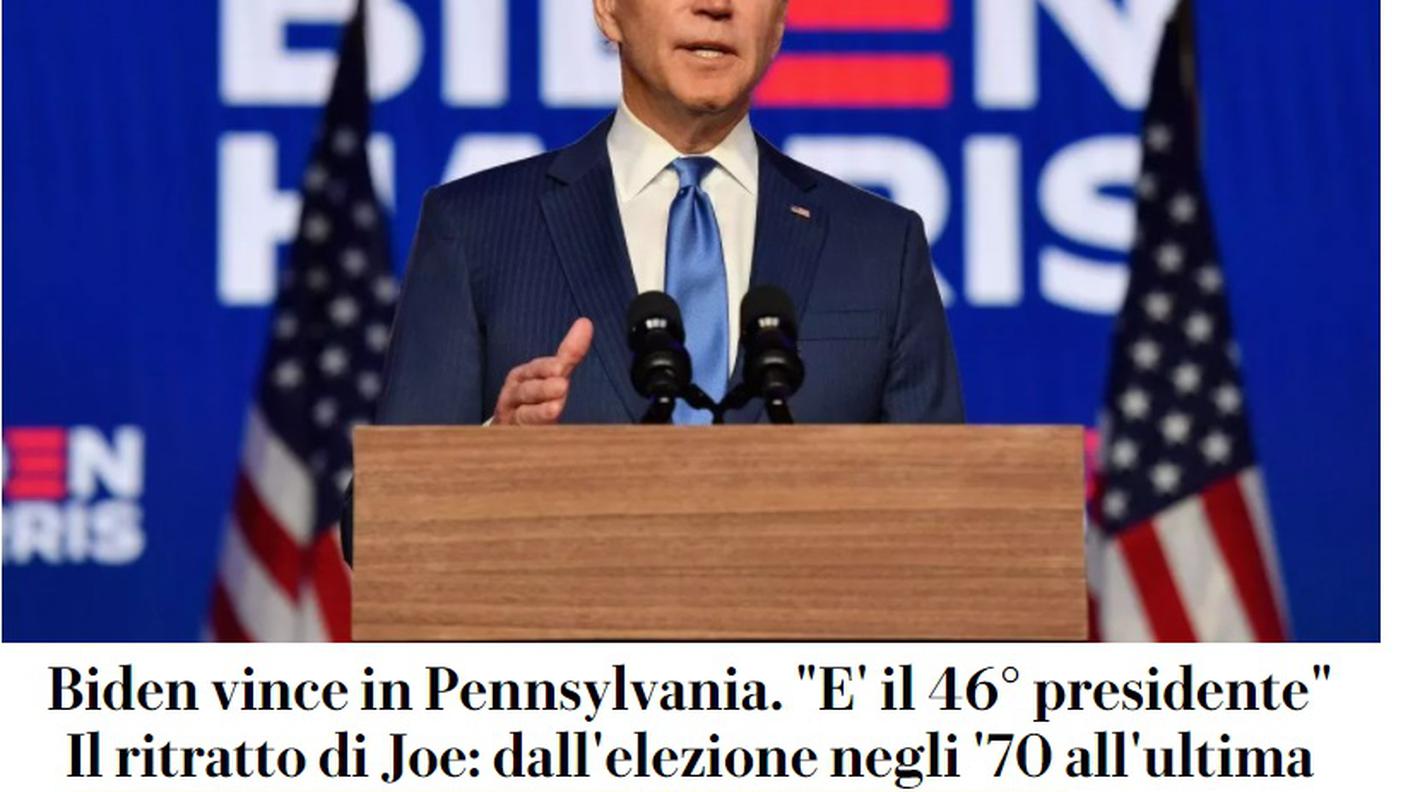 La prima pagina de La Repubblica