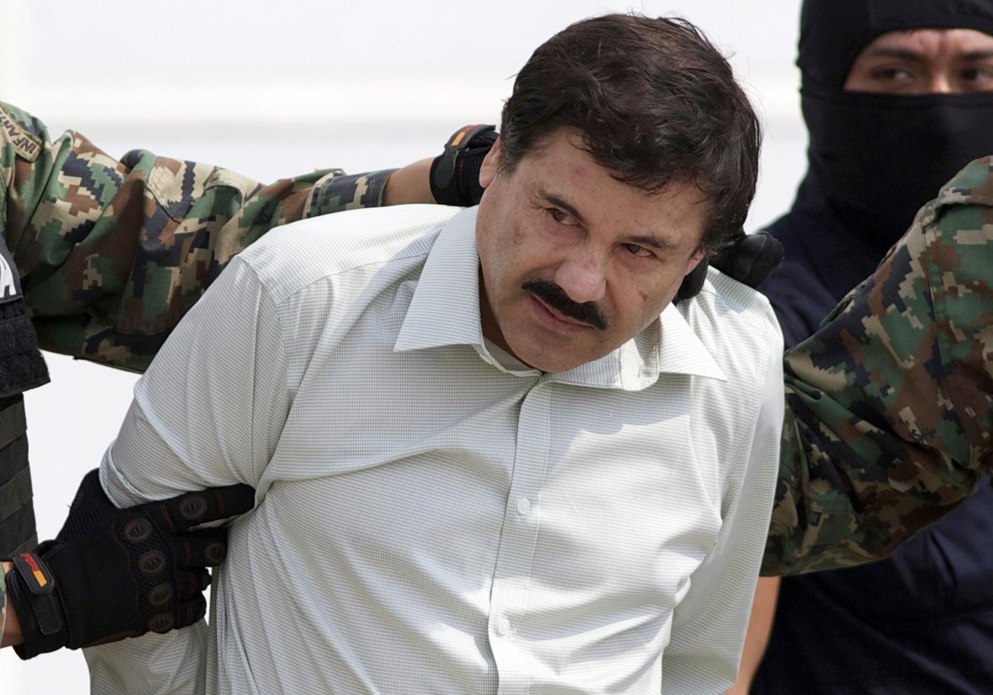 L'arresto di Joaquin "El Chapo" Guzmán, allora capo del cartello di Sinaloa