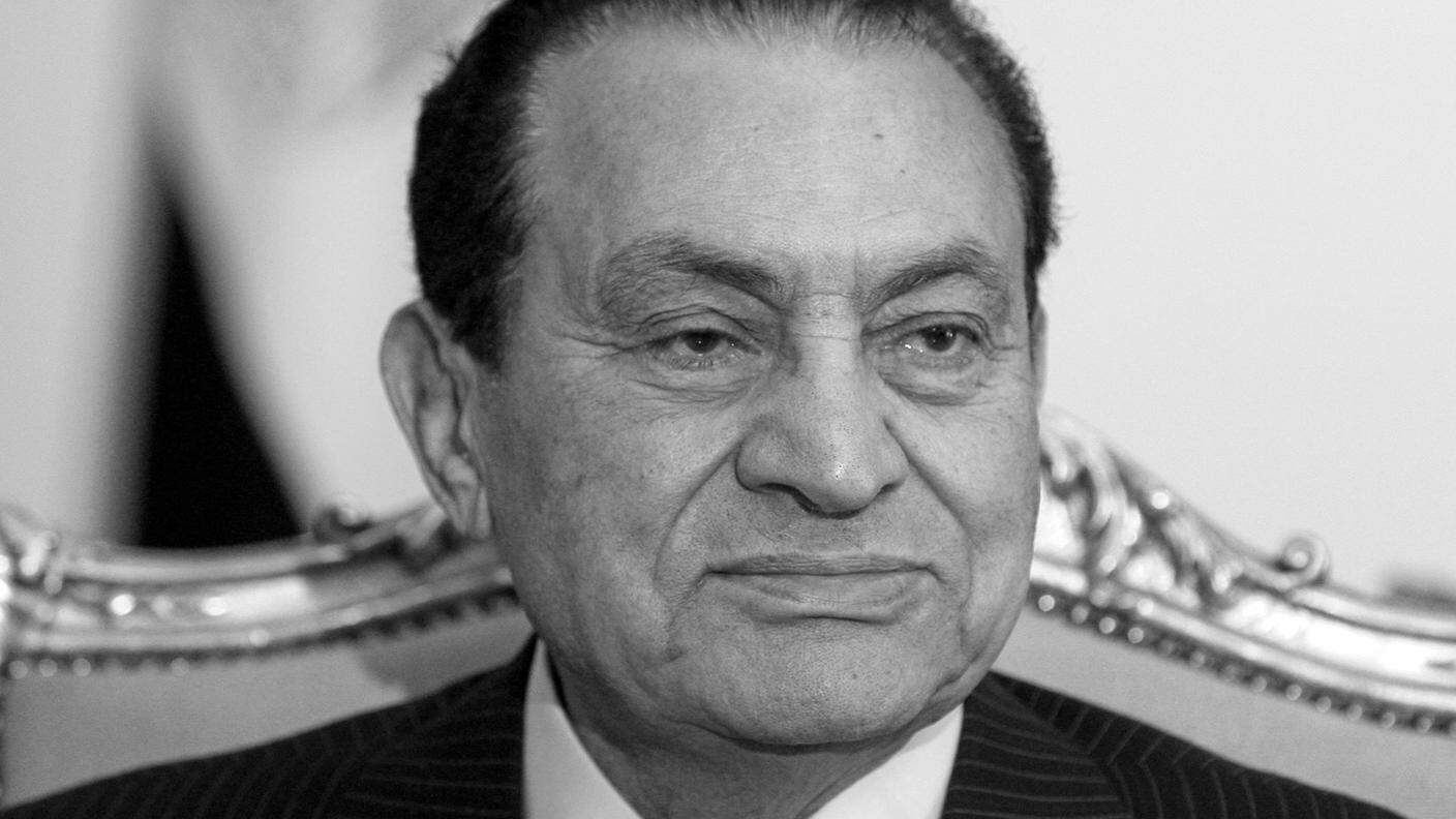 25 febbraio: Hosni Mubarak, ex presidente egiziano