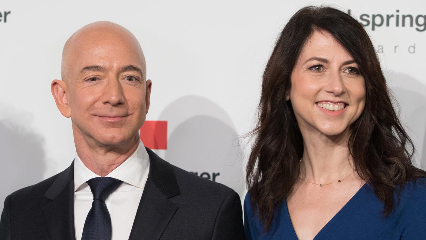 Jeff Bezos e MacKenzie Scott