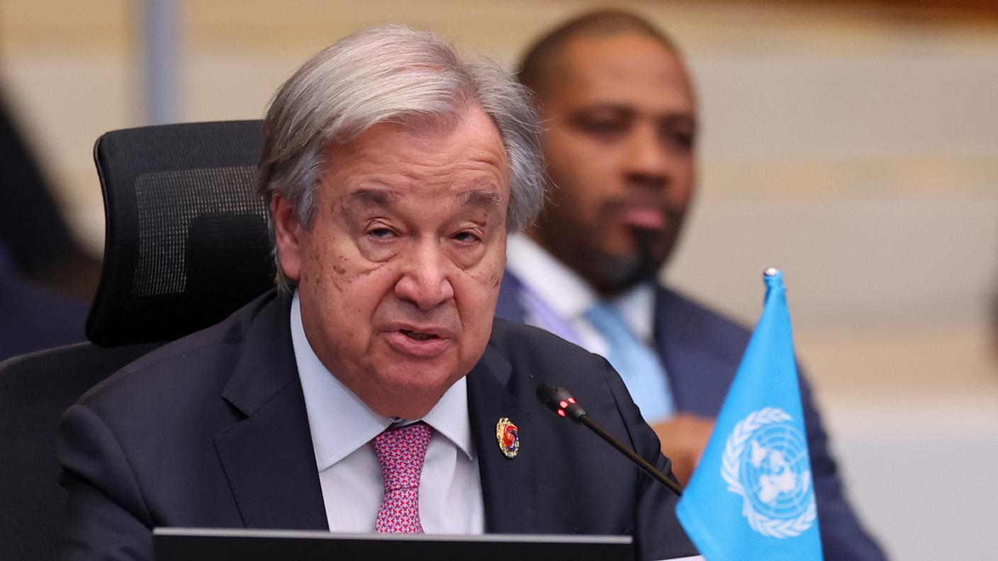 António Guterres, segretario generale ONU