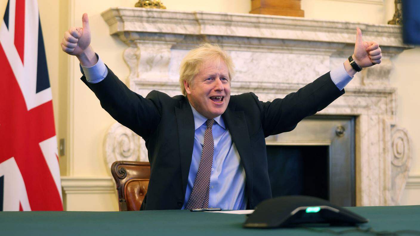 La felicità di Boris Johnson