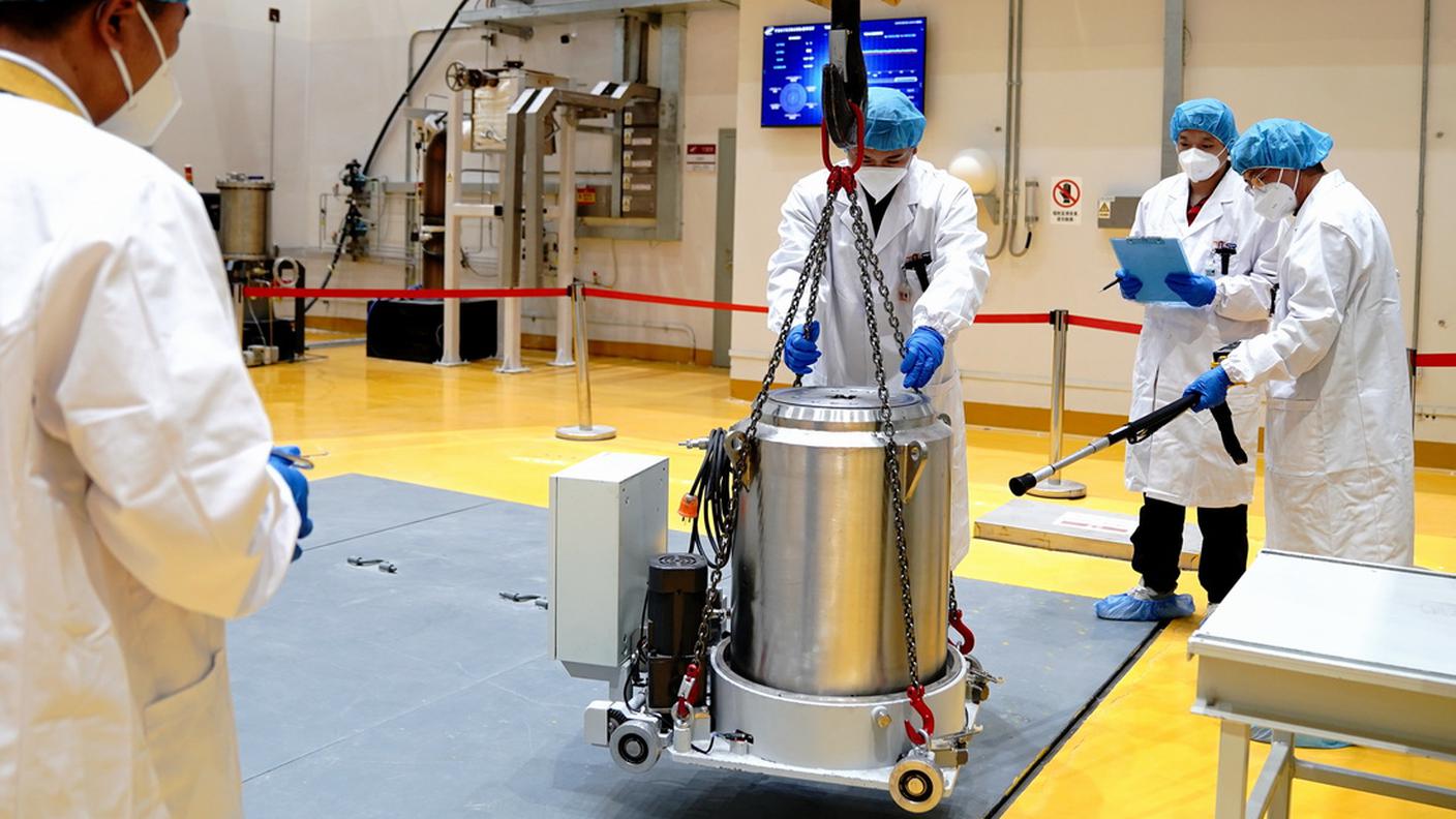 Esperimenti presso l'Accademia cinese delle scienze a Wuwei