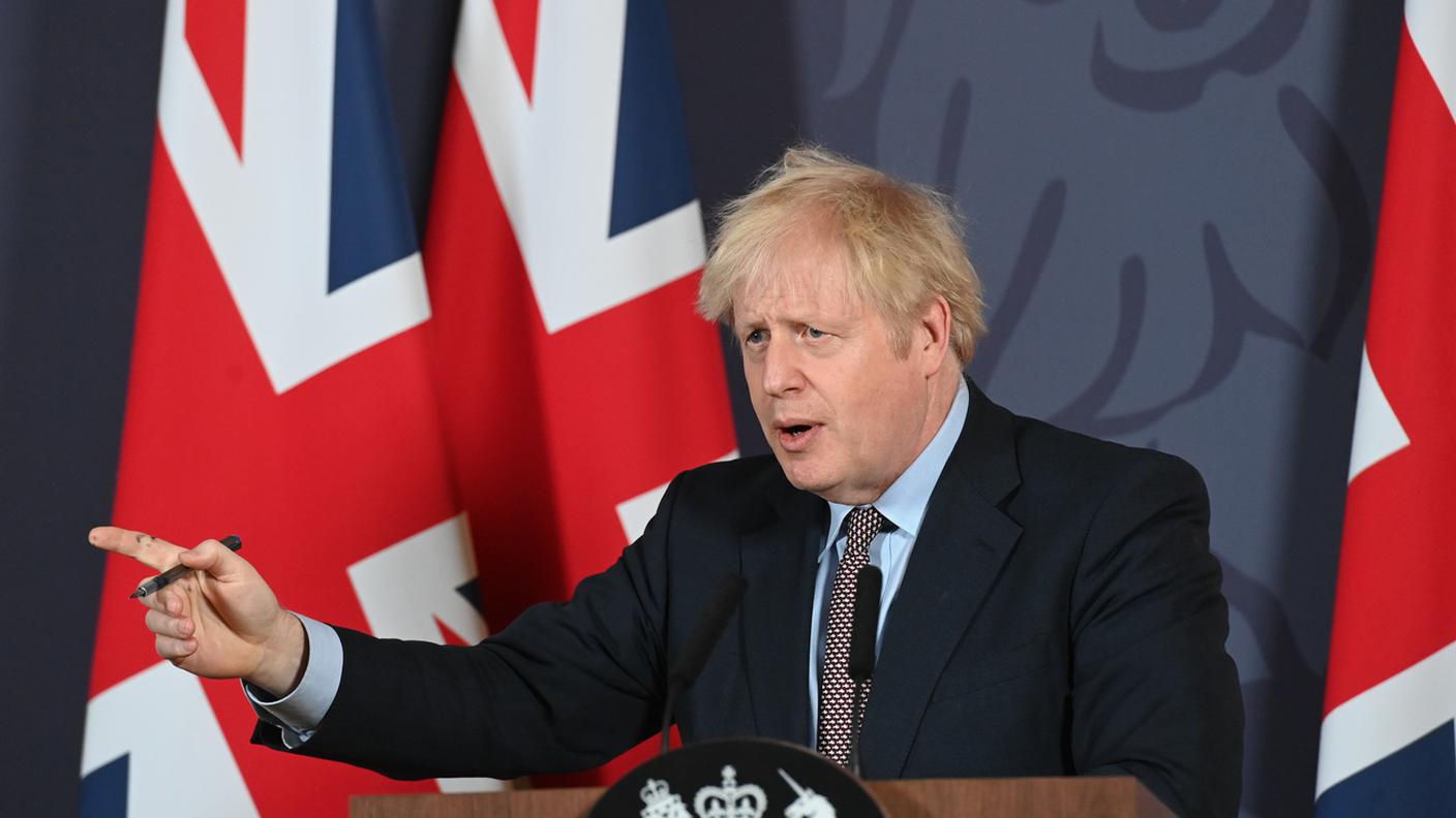 Il premier del Regno Unito, Boris Johnson