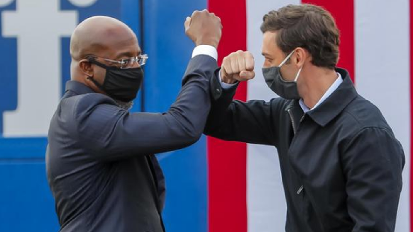 Raphael Warnock e Jon Ossoff 