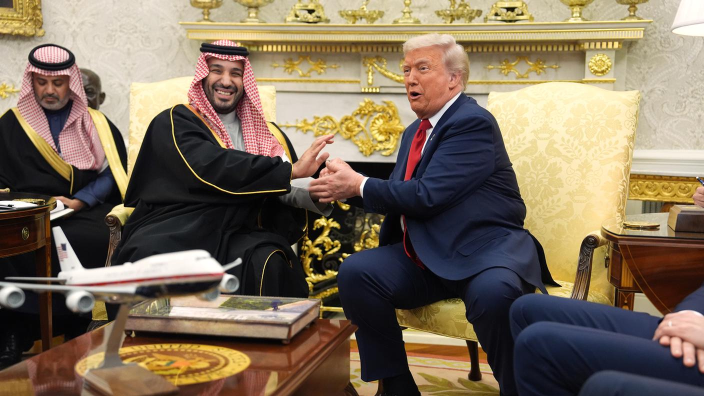 Mohammed bin Salman ricevuto da Donald Trump alla Casa Bianca