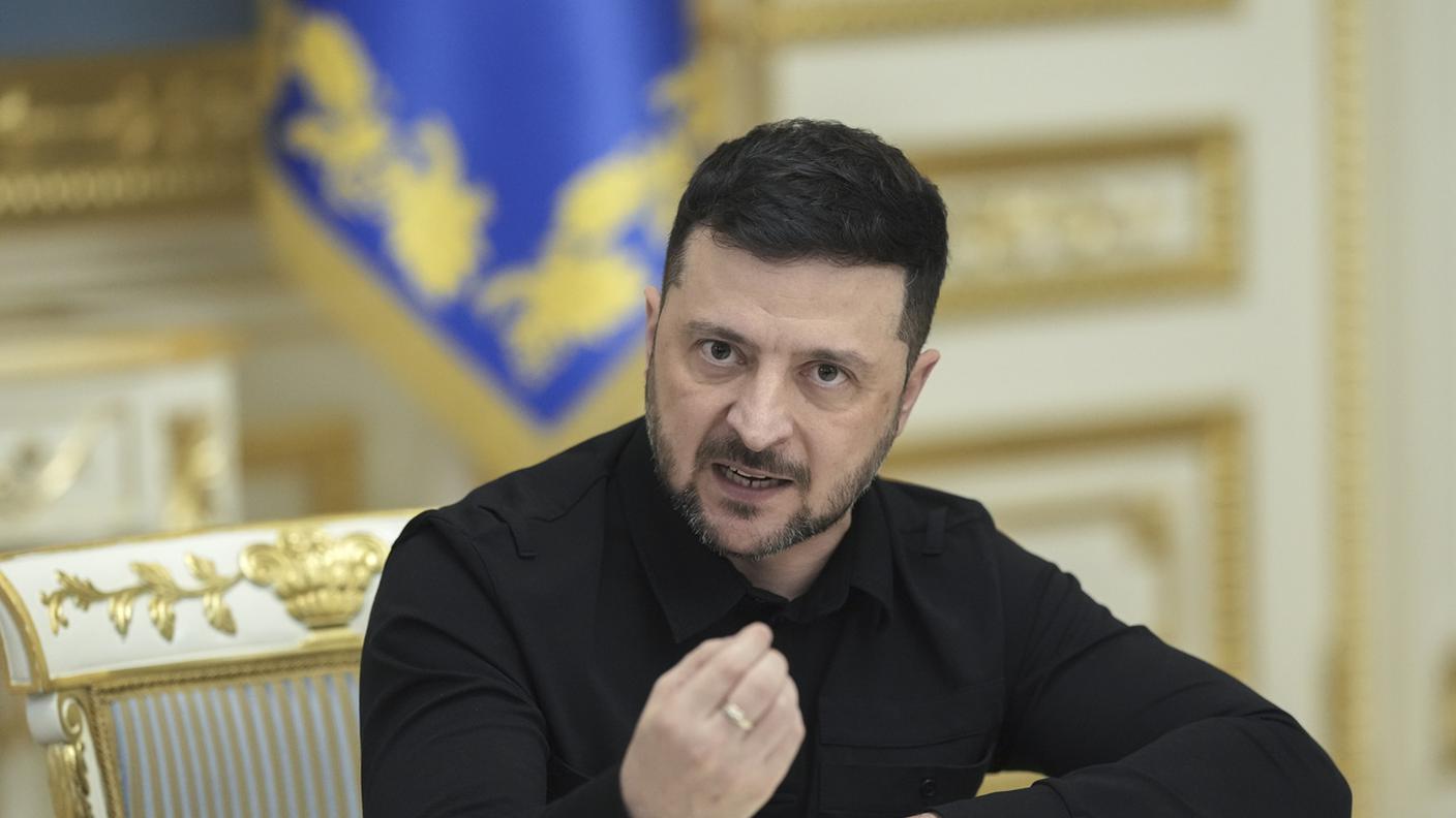 Il presidente ucraino Zelensky