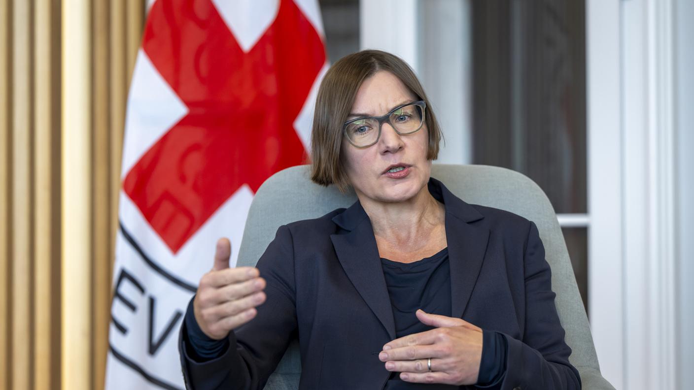 La presidente Mirjana Spoljaric