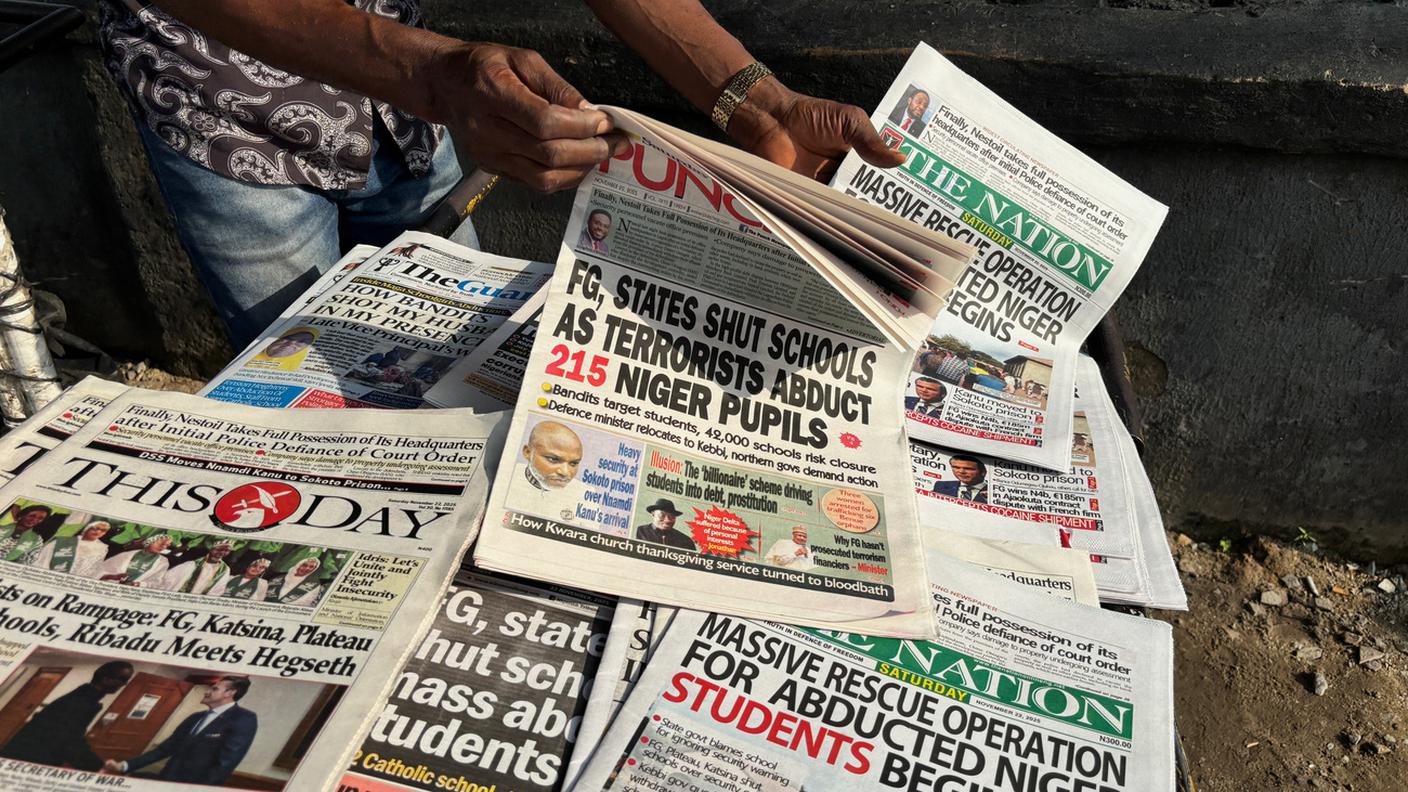 Massimo risalto nei media nigeriani su quanto avvenuto nelle ultime ore