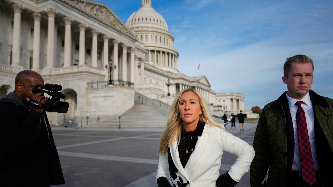 La parlamentare americana Marjorie Taylor Greene