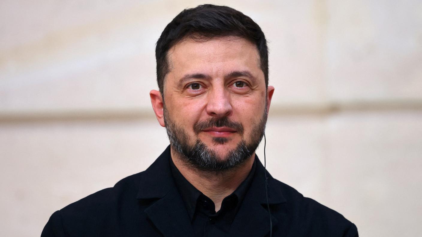 Il presidente ucraino Volodymyr Zelensky