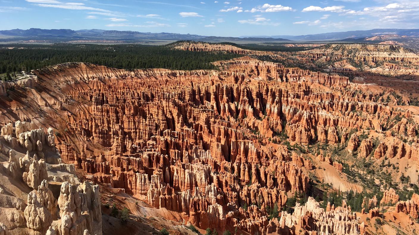 Una panoramica del Bryce Canyon