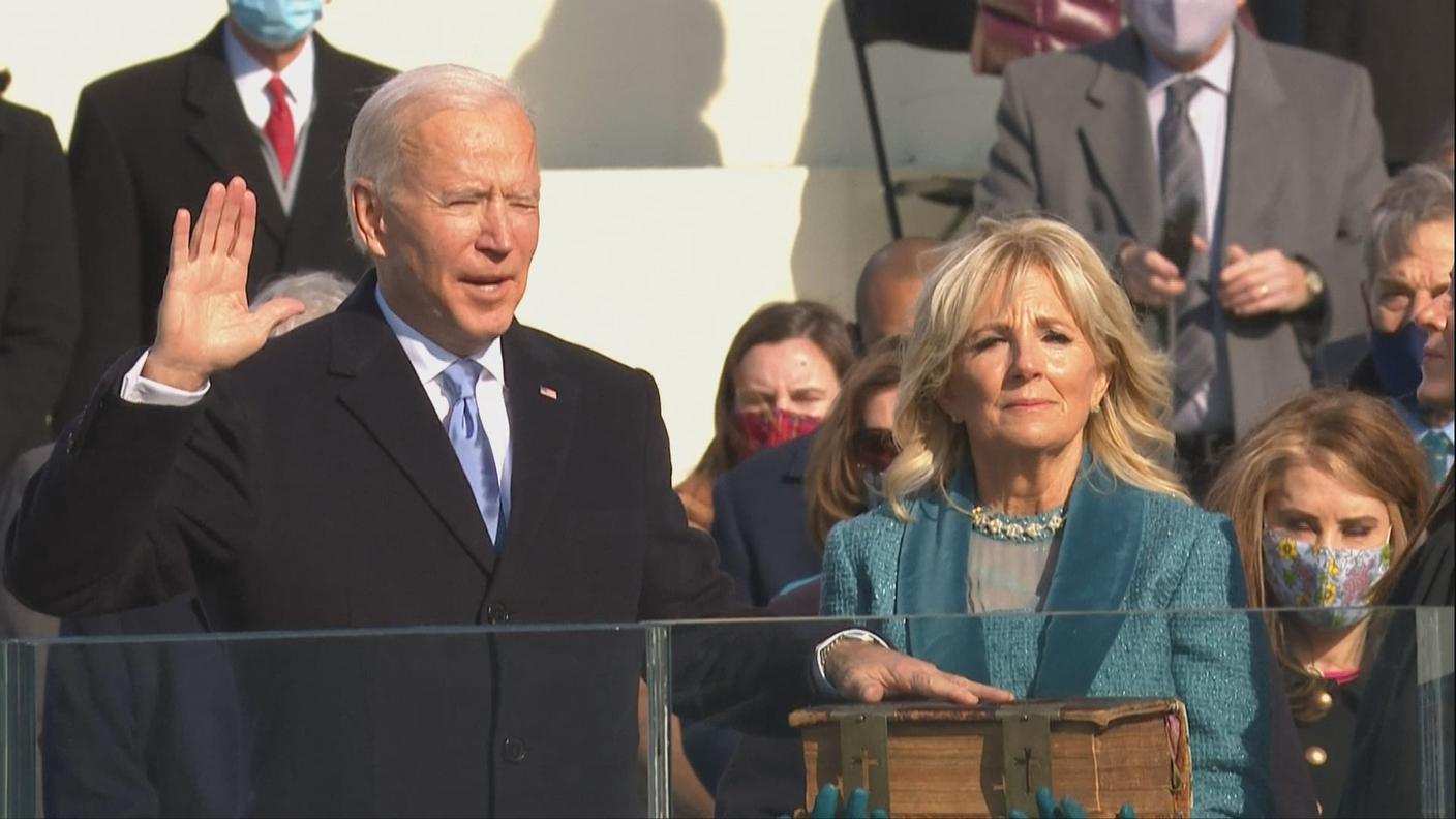 Il giuramento di Joe Biden