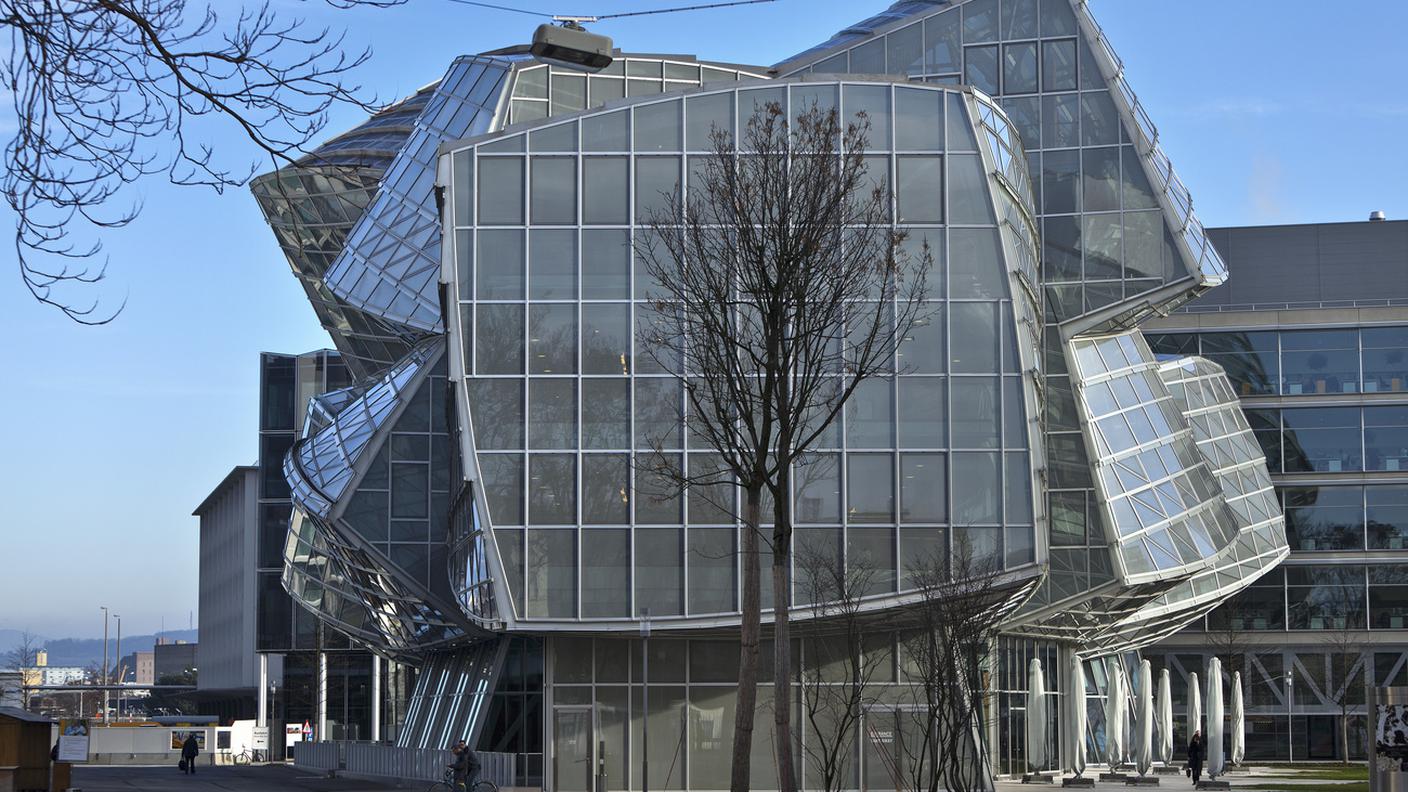 Una sua creazione "svizzera", sul campus della Novartis a Basilea