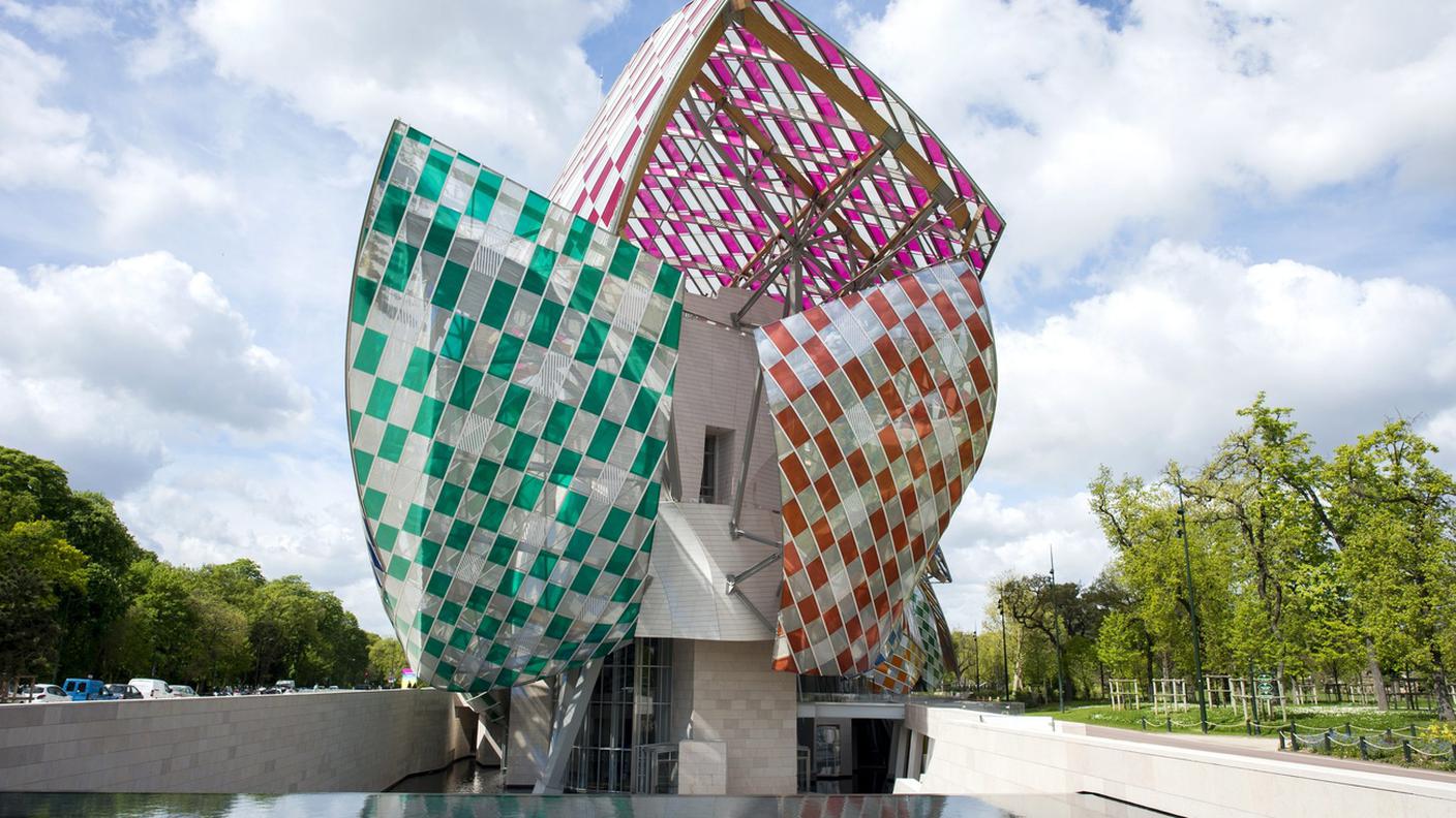 La fondazione Louis Vuitton a Parigi