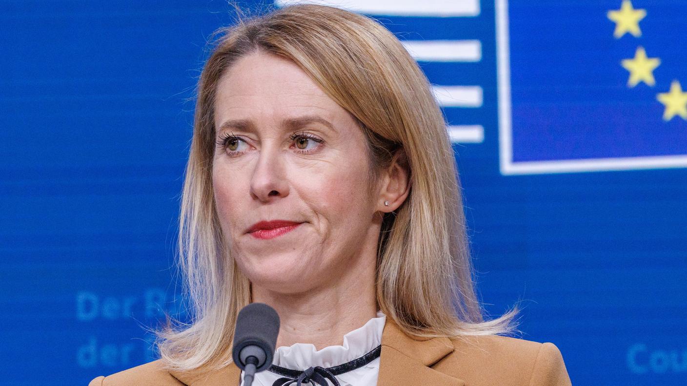 L'Alta rappresentante per la politica estera dell'UE Kaja Kallas (foto) ha cercato di buttare acqua sul fuoco