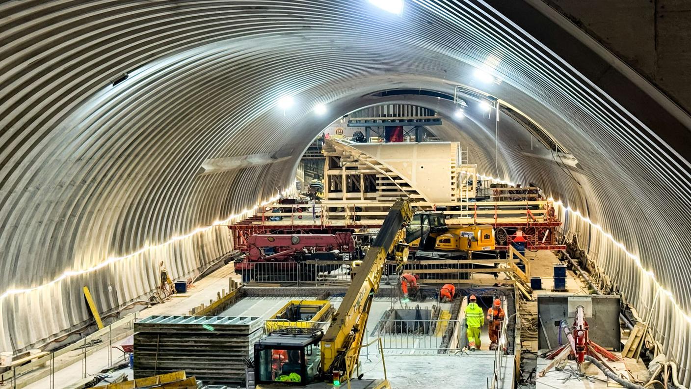 I lavori alla stazione ferroviaria di Berna accusano un ritardo valutato in almeno due anni