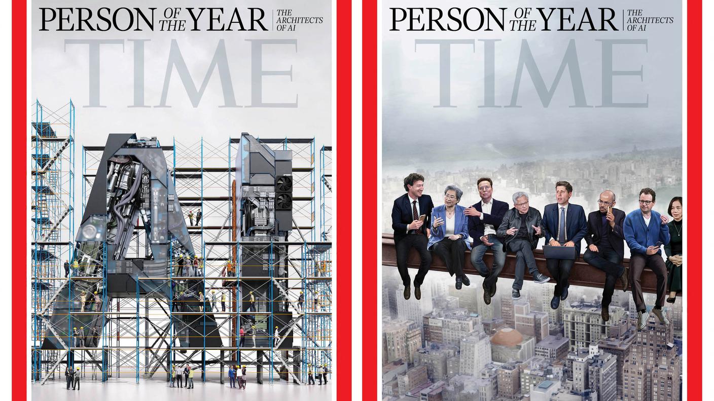 La copertina del Time