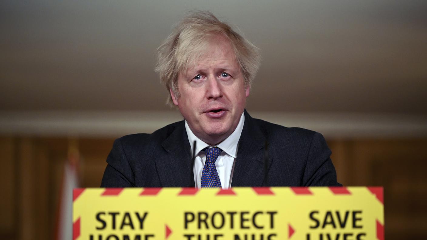 Il premier britannico Boris Johnson