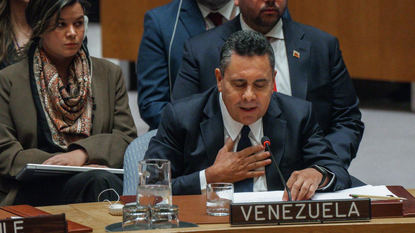 Samuel Moncada, rappresentante del Venezuela alle Nazioni Unite