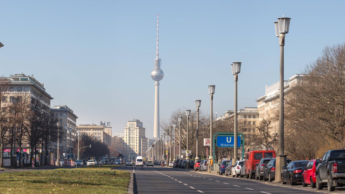 Karl Marx Allee a Berlino