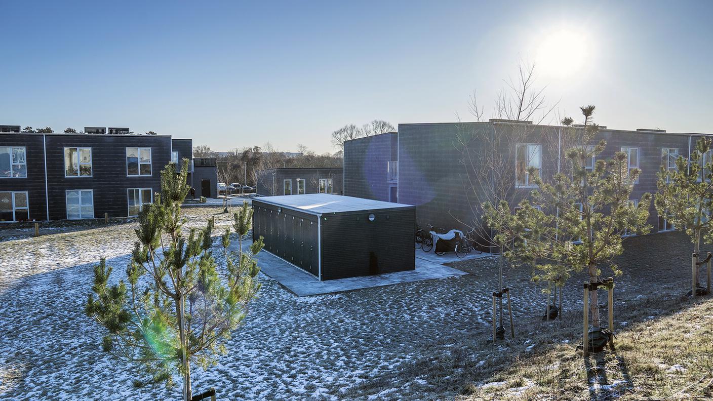 Il quartiere di Apotekerhaven a Holbaek dove si sono concentrate le perquisizioni degli inquirenti danesi