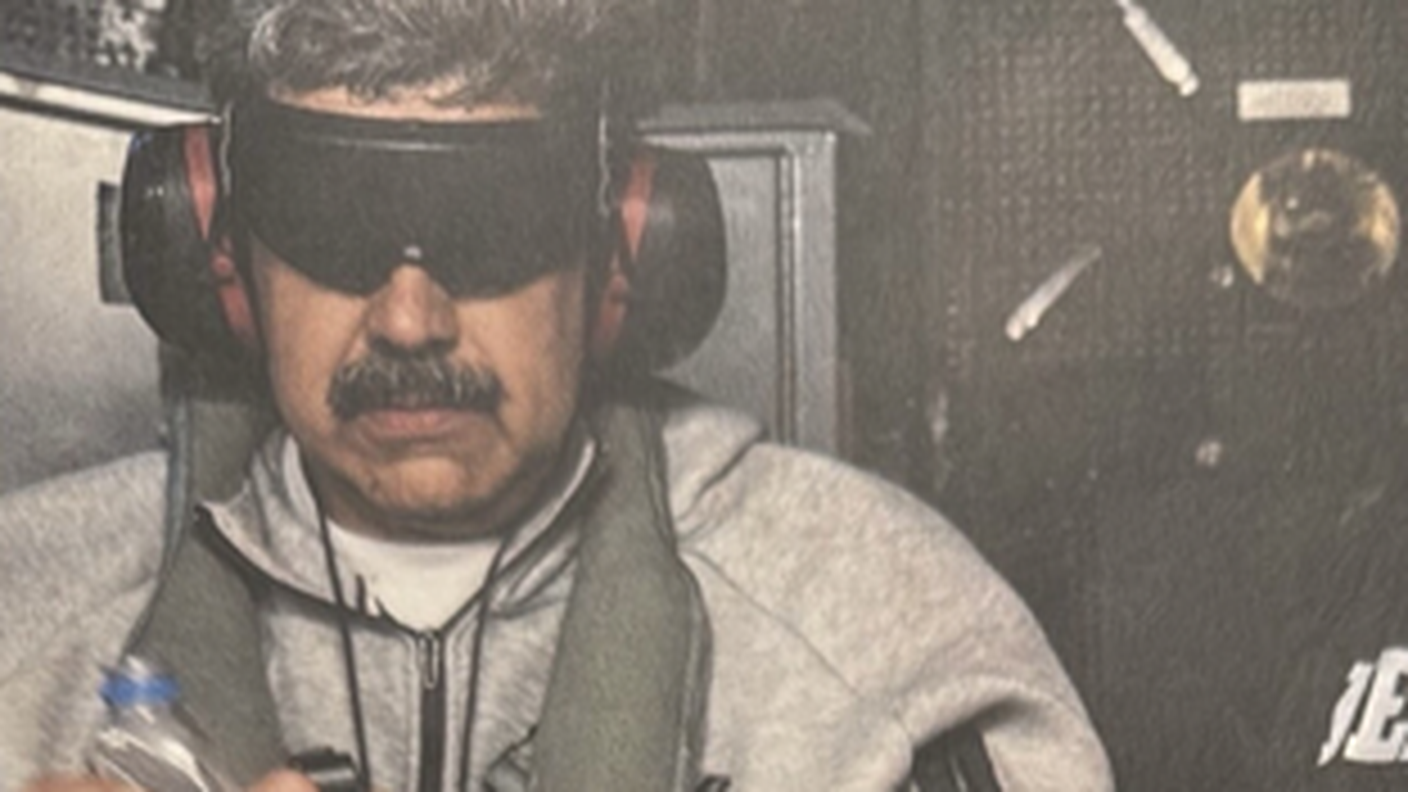 Nicolas Maduro, qui ripreso dopo la sua cattura