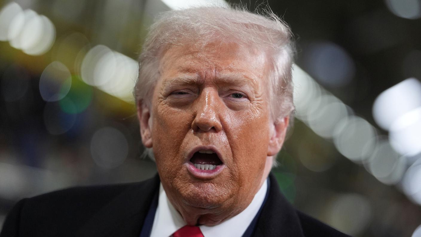 Il capo della Casa Bianca Donald Trump