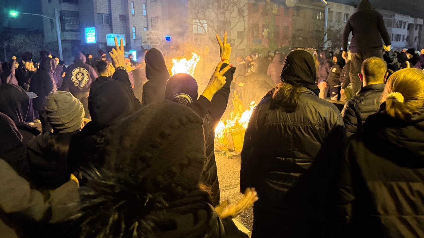 Le proteste antigovernative in Iran vanno avanti dalla fine di dicembre senza sosta