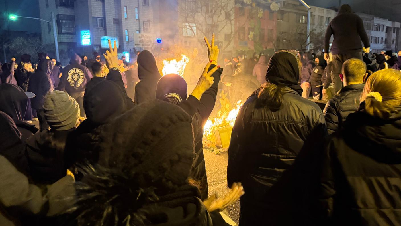 Le proteste in Iran sono in corso dalla fine di dicembre