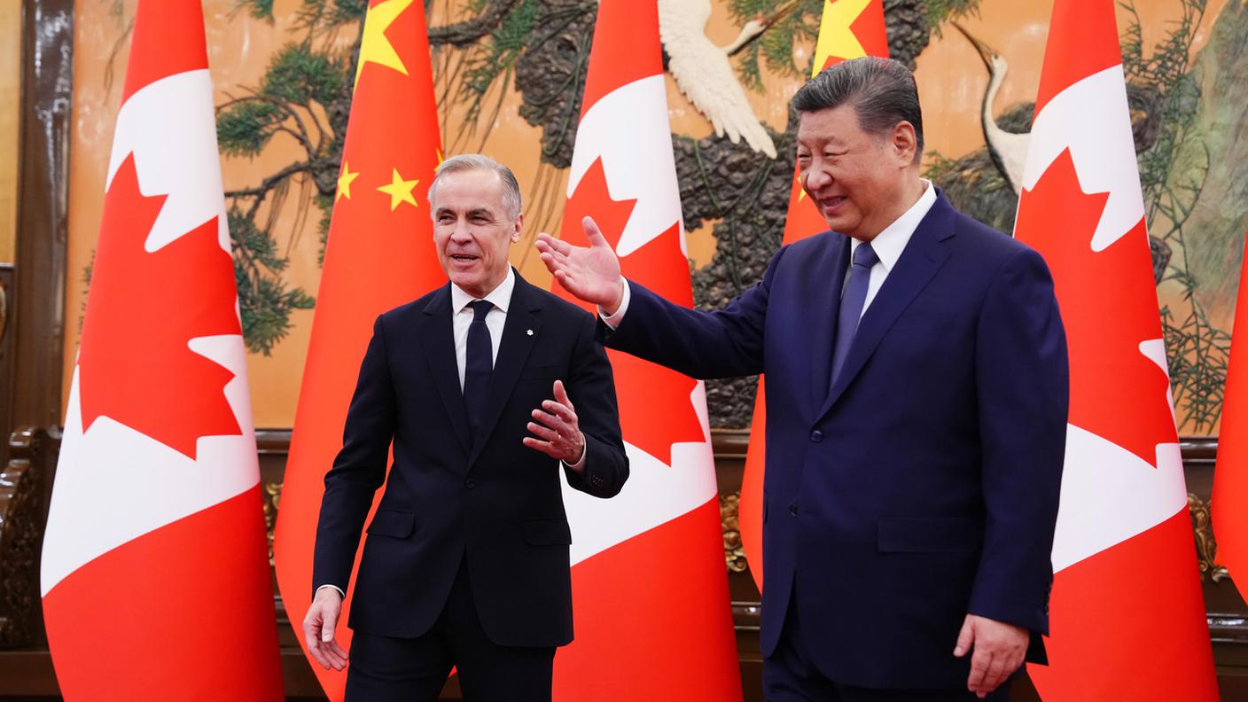 L'incontro tra il premier canadese e il presidente cinese