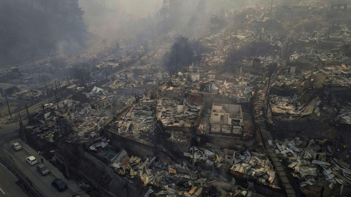 Molto colpita la regione di Biobio